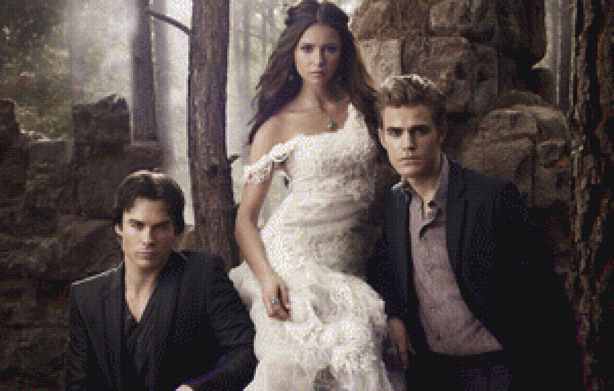 Любовный треугольник Сальваторе - деймон сальваторе, сальваторе, треугольник, дневники вампира, дв - предпросмотр