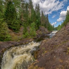 Схема вышивки «ПЕЙЗАЖ»