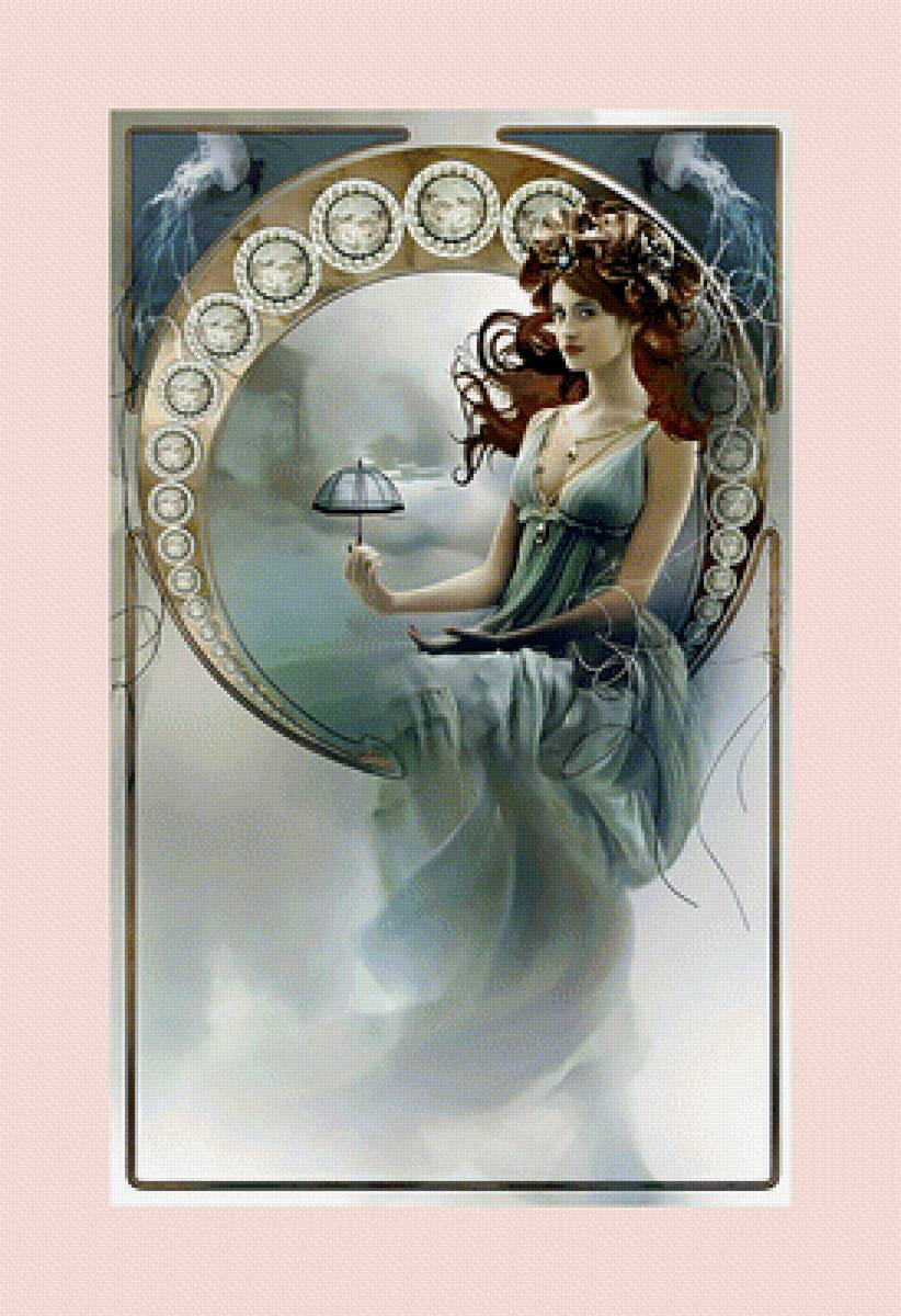 Портрет девушки3. - образ, девушка., портрет - предпросмотр