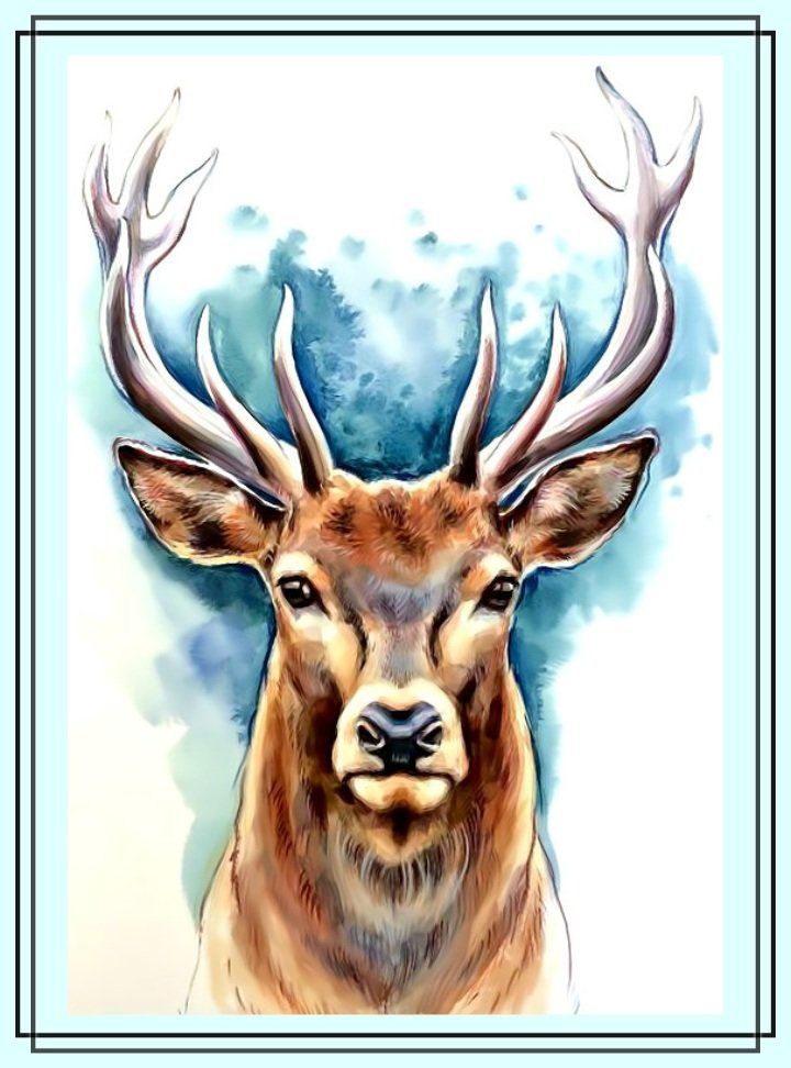 Олень - олень - оригинал