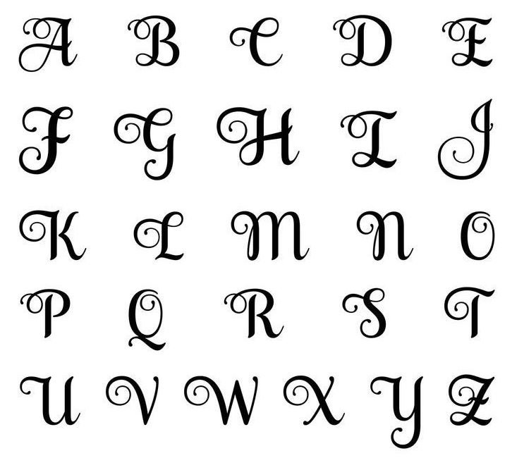 alfabeto - оригинал