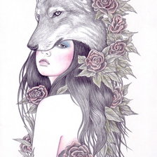 Схема вышивки «Donna»