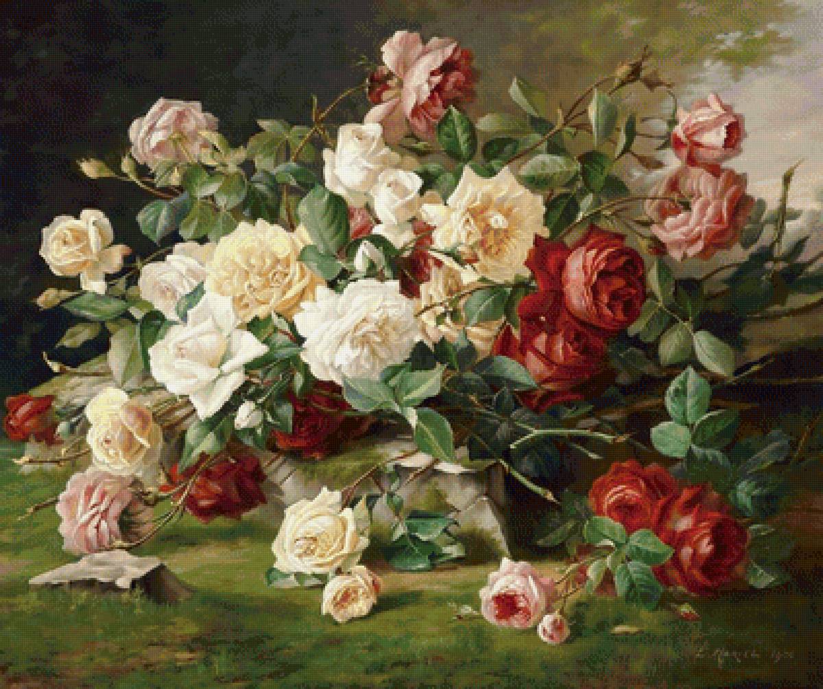 №1940944 - букет, розы - предпросмотр