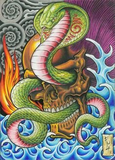 змея - змея - оригинал