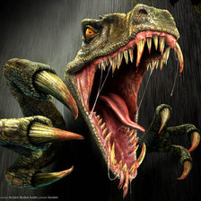 Схема вышивки «дракон»