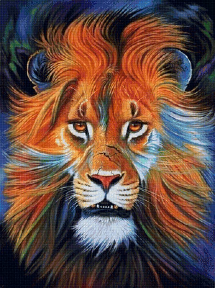 Лев - животные, лев - предпросмотр