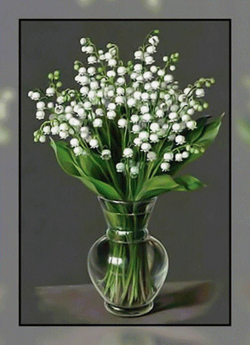 Букет  ландышей. - ландыши., цветы, букет - предпросмотр