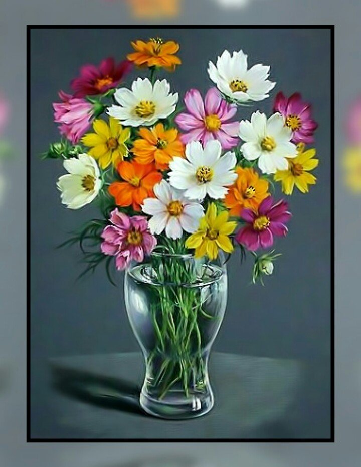 Букет из "ноготков". - цветы, букет, коготки. - оригинал