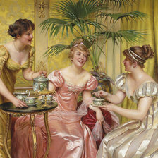 Схема вышивки «девушка»