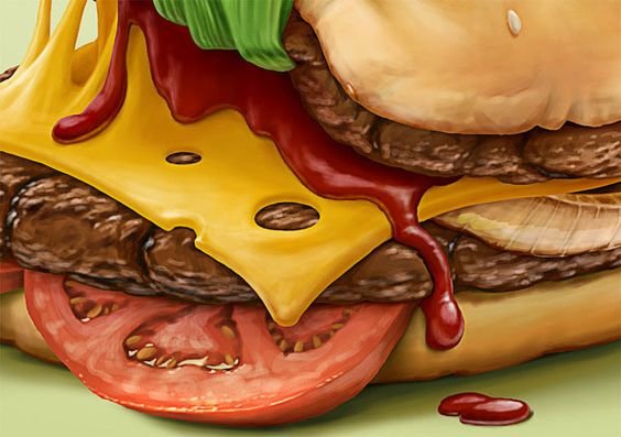 ЧИЗБУРГЕР - фаст-фуд - оригинал