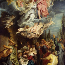 Схема вышивки «ПИТЕР-ПАУЛЬ РУБЕНС. ВОЗНЕСЕНИЕ И КОРОНАЦИЯ ДЕВЫ»