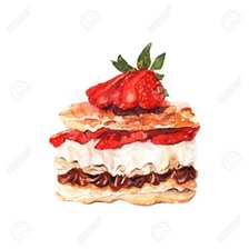 ПИРОЖНОЕ КЛУБНИЧКА