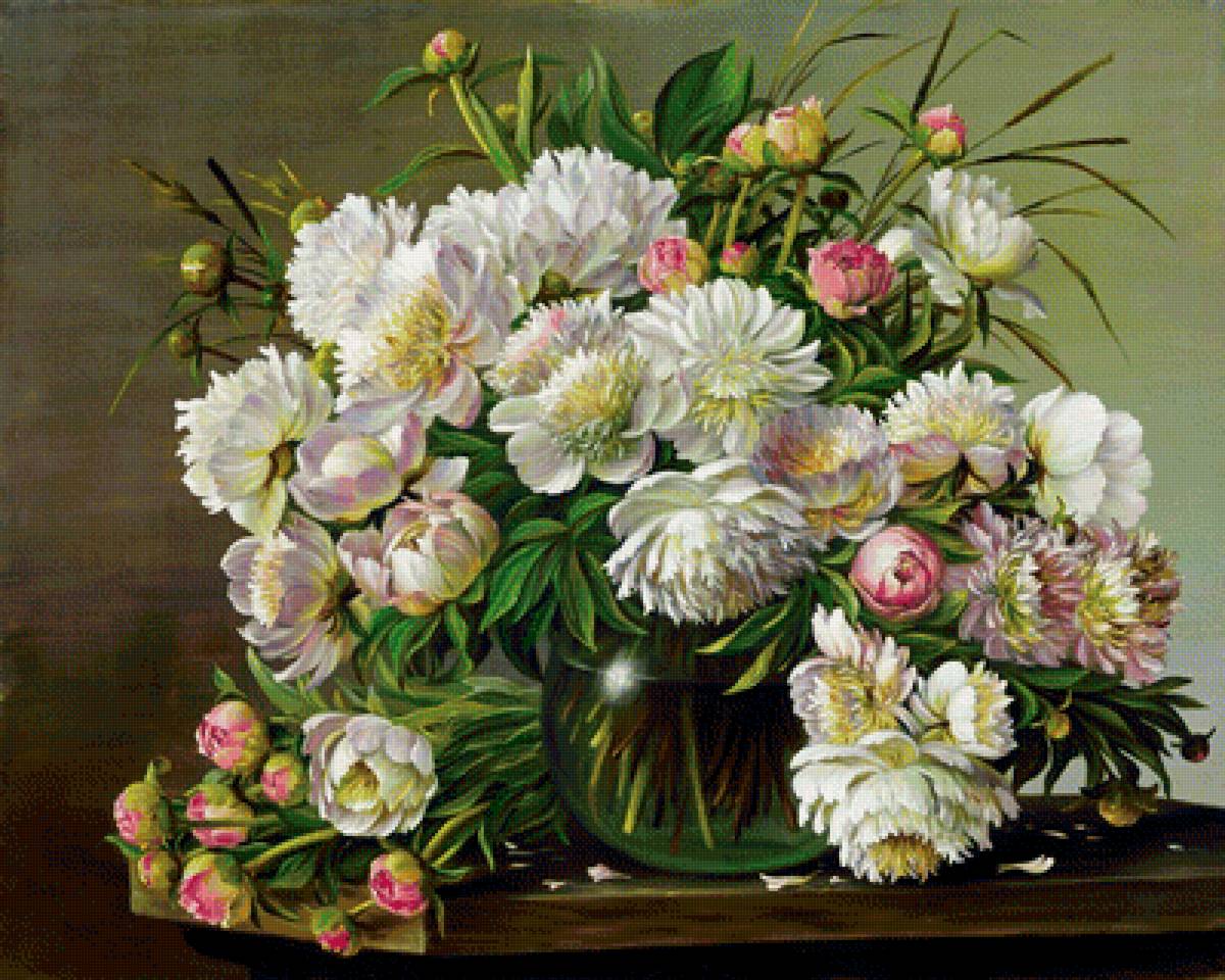 №1942638 - пионы, натюрморт, цветы - предпросмотр