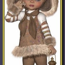 Схема вышивки «ЗИМНЯЯ ШАПКА»