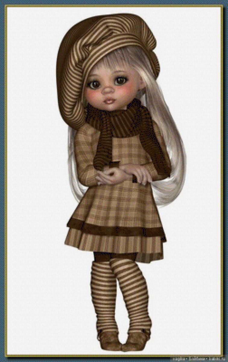 ПОЛОСАТЫЙ БЕРЕТ - дети - предпросмотр