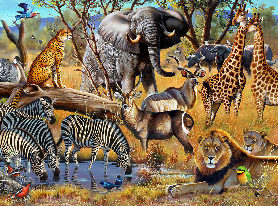 №1943342 - животные, хищники - оригинал