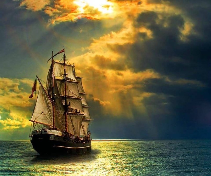 морской сюжет - оригинал