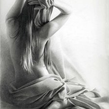 Схема вышивки «девушка»