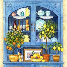 синий буфет