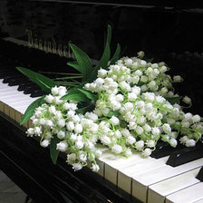 Схема вышивки «ЛАНДЫШИ»