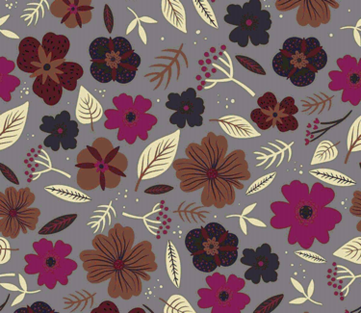 №1944330 - цветочный узор - предпросмотр