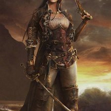 Схема вышивки «ПИРАТ»