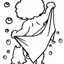 Схема вышивки «ванная»