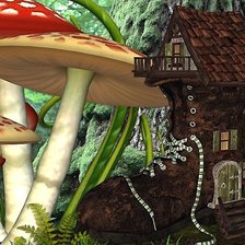 Схема вышивки «БОТИНОК-ДОМИК»