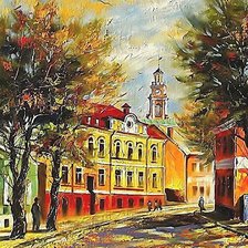 Схема вышивки «ГОРОДСКОЙ ПЕЙЗАЖ»