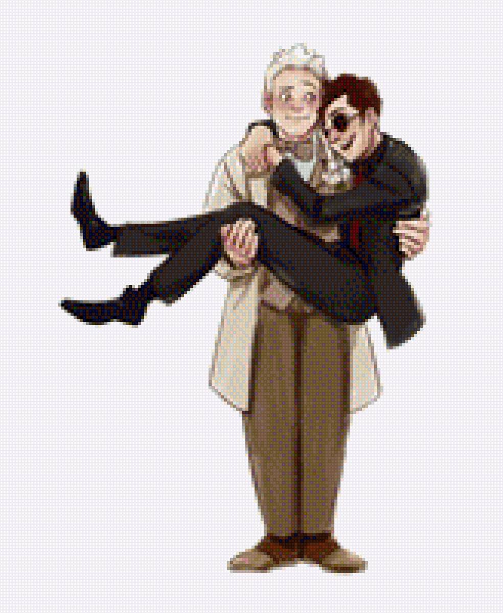 Кроули и Азирафаэль - предпросмотр