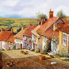 Схема вышивки «Baskets on the Descent.»