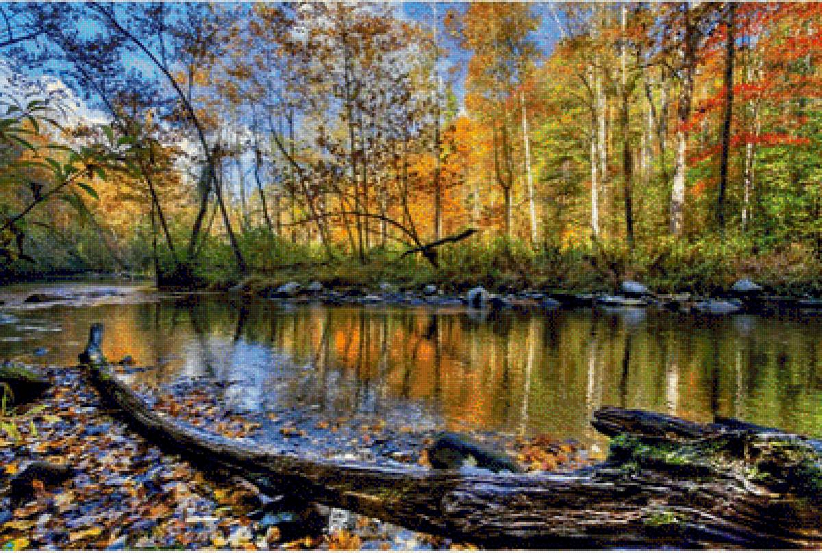 ОСЕНЬ - природа, пейзаж, осень, вода - предпросмотр