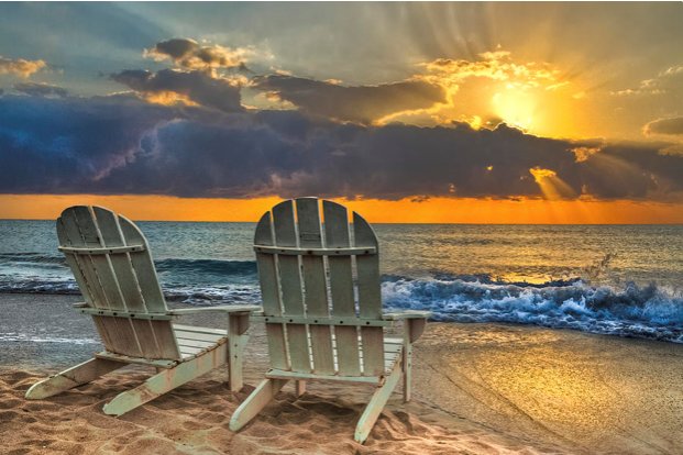 НА БЕРЕГУ  МОРЯ - природа, вода, пейзаж - оригинал