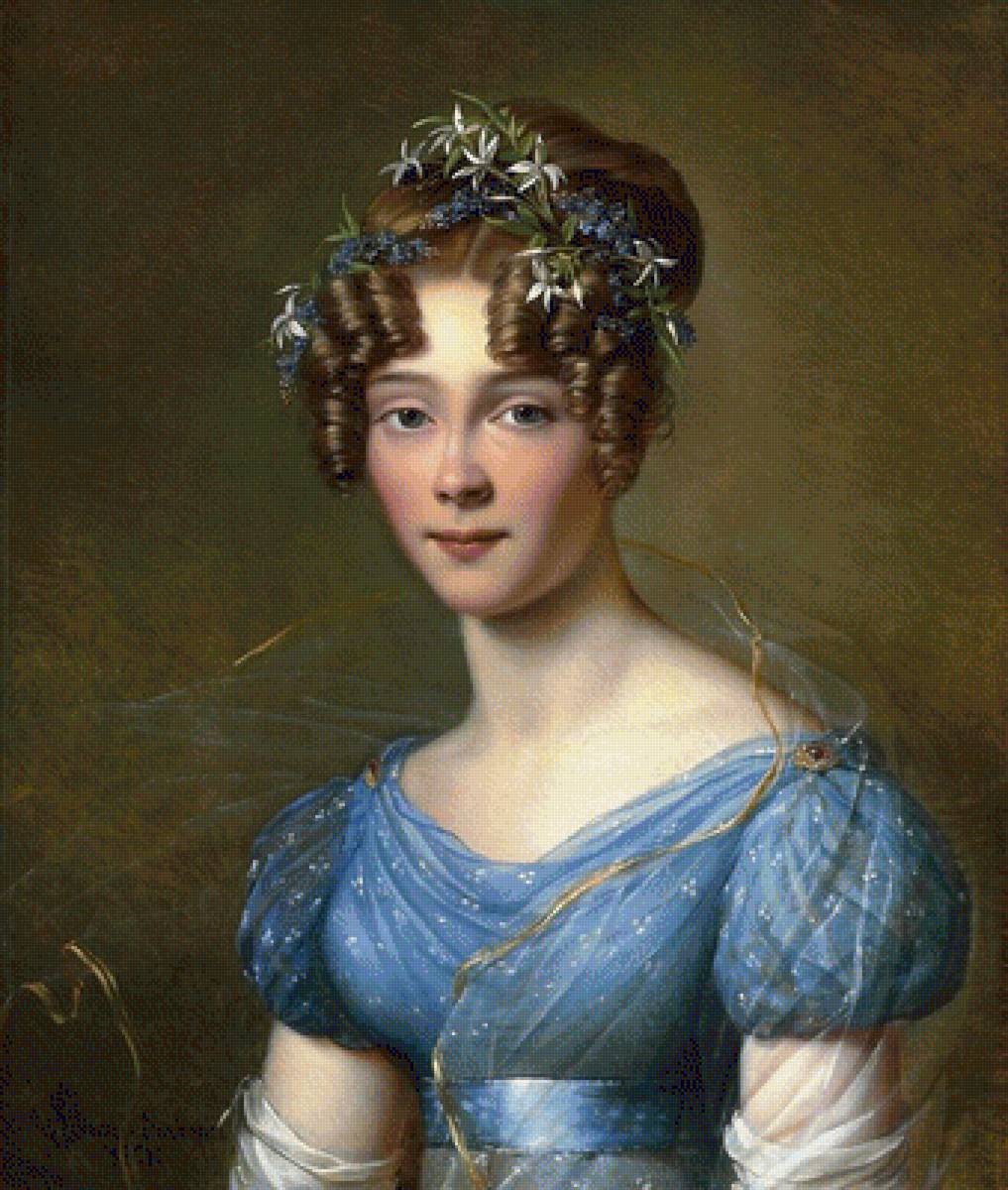 Дворянка - портрет - предпросмотр