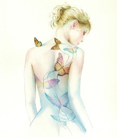 Butterfly Tattoo - donna - оригинал
