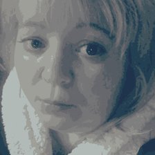 Схема вышивки «Задумчивость»