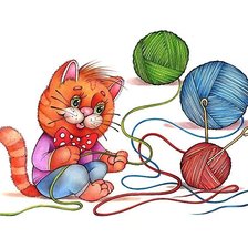 Схема вышивки «Детская»