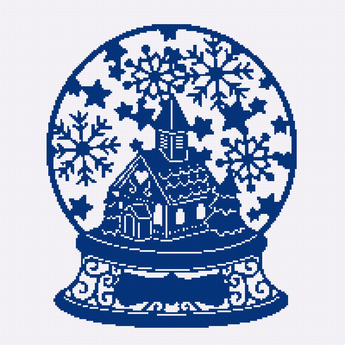 Glass casa noel - monocolore - предпросмотр