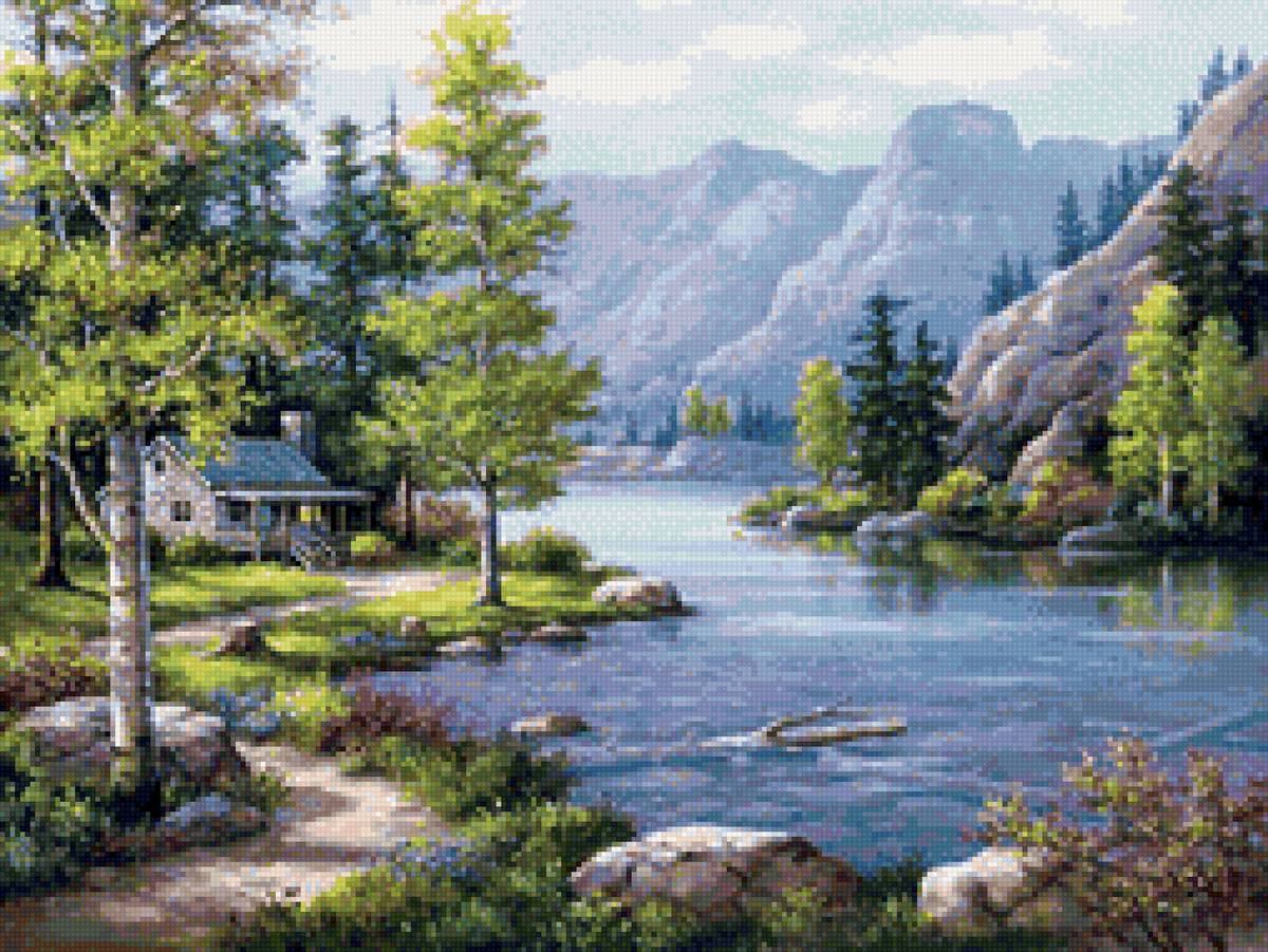 Отдых в горах - предпросмотр