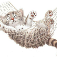 Схема вышивки «Пушистик»