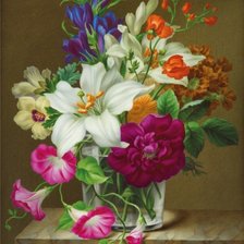 Схема вышивки «букет»