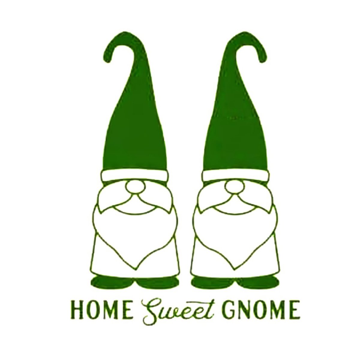 Home Sweet Gnome - monocolore - оригинал