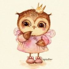 Совушка в короне