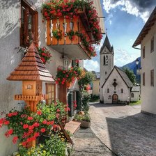 Схема вышивки «Италия»