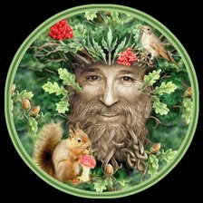 Схема вышивки «леший»