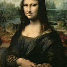 Схема вышивки «Mona Lisa»