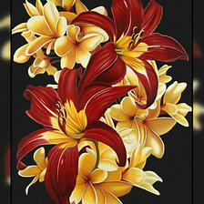 Схема вышивки «Букетик.»