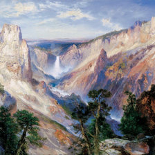 Схема вышивки «Grand Canyon.»