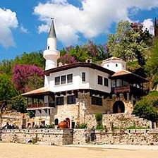 Схема вышивки «Дворецът в Балчик»