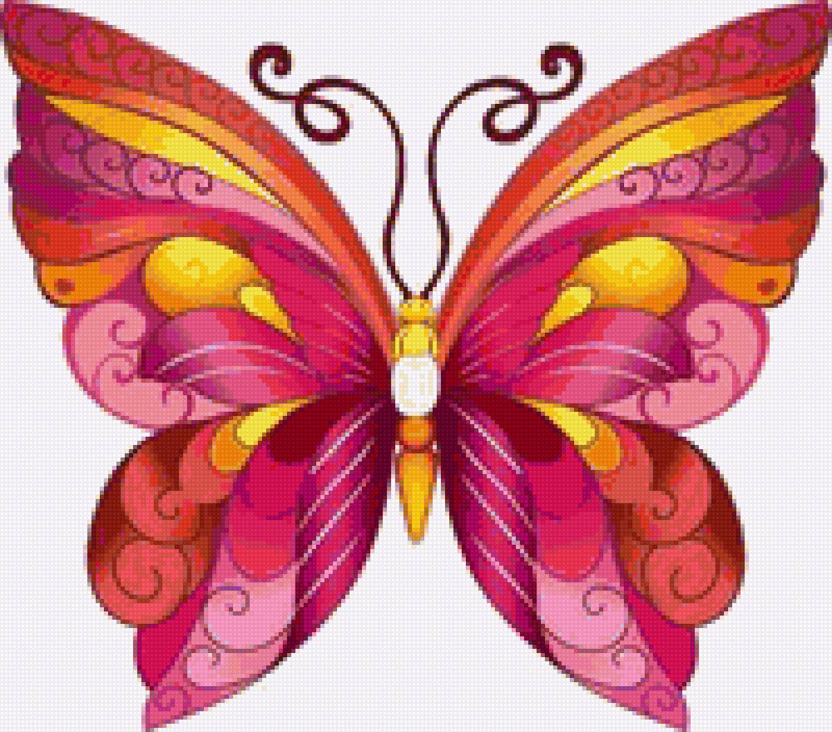 бабочка - бабочка - предпросмотр